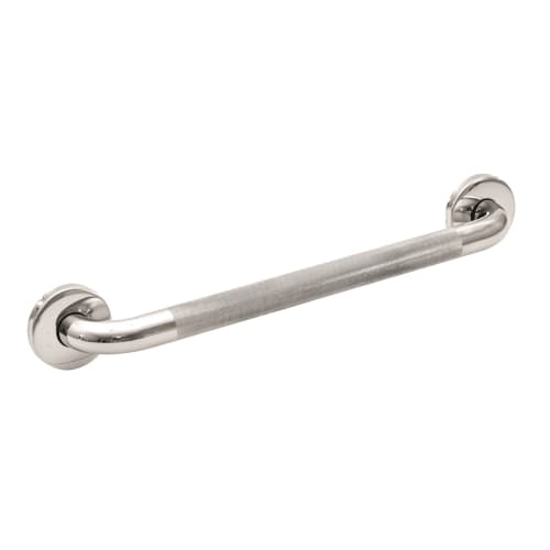 WingIts® Standard Stainless Steel Grab Bar, Diamond Knurled, 12"x 1.25", Polished Finish